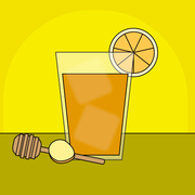 Chilled Lemon Ginger Toddy
